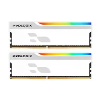 Computer memory module DDR4 32GB (2x16GB) 3600 MHz Onyx White RGB Prologix (PRO32GB3600YWR4K)