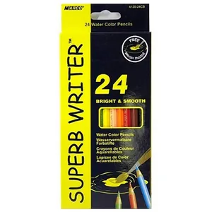 Colored watercolor pencils "Marco Superb writer" 24 col. /4120-24SV/ cardboard (6/120)