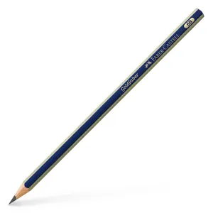 Олівець пр. "Faber-Castell" /1221/112506/ 6B GOLDFABER синьо-золотий (12/72)