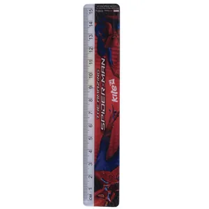 Ruler 15 cm sq. "Kite" /SM13-090K/ "Marvel.Spiderman" (1/48)