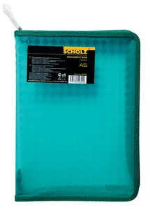 Папка на блискавці В5 "SCHOLZ 5234" 20.5*28*3 см (1/12/120)