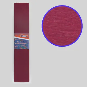 Corrugated paper 55%, 20g/m2 JO /KR55-8002/ 50*200cm, Burgundy (10/200)