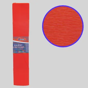 Corrugated paper 55%, 20g/m2 JO /KR55-8024/ 50*200cm, Dark orange (10/200)