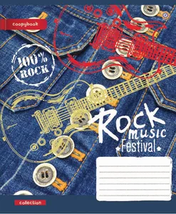 Зошит уч. "ЗУ" 60арк.== /795024/ "Jeans Rock"  (10/160)