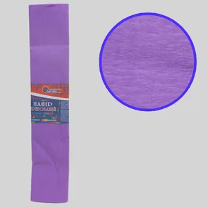 Гофропапір 35%, 20г/м2 JO /KR35-8021/ 50*200см, Бузковий (10/200)
