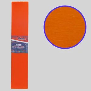 Corrugated paper 35%, 20g/m2 JO /KR35-8015/ 50*200cm, Orange (10/200)