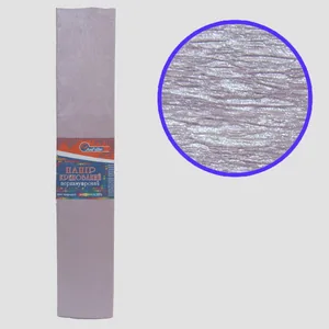 Гофропапір 30%, 20г/м2 JO /KRPL-80105/ 50*200см, Фіолетовий перламутровий (10/200)