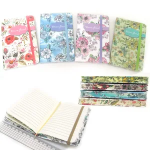 Notebook on rubber A6/96 sheets. "JO" 7725 "Decor" == color end, mix (1/72/144)