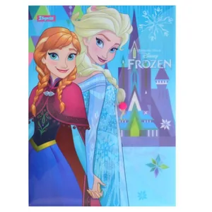 Папка-конверт на кнопці А4 "1В" /491333/ "Frozen"  (12/60)