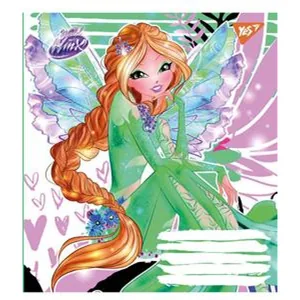 Student's notebook "YES" 12 sheets == /763451/ "WINX FASHION" (25/500)