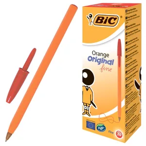 Ручка кулькова "BIC" Orange /1199110112/ червона (20/100/1000)