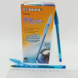 Ручка кульк. "BEIFA" AA934U   син.   (50/1000)