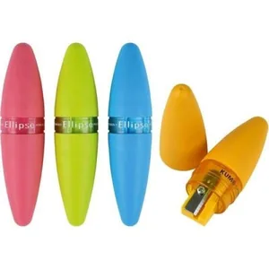 Sharpener "KUM" /Ell K Pop/ "Ellipse Pop" plastic, with container (10)
