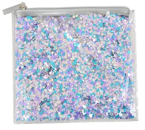 Makeup bag "Yes" /531963/ Sequins, 22*20 (1/60)