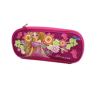 Pencil case "JO" /19214/ 1 dept. "Girl" 23*5*11cm (1/50)