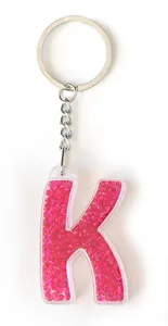 Keychain "YES Weekend" /554263/ letter "K" Red (1/50/200)