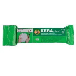 Plasticine "Koh-i-Noor" "Keraplast" 300g. white (1/30)