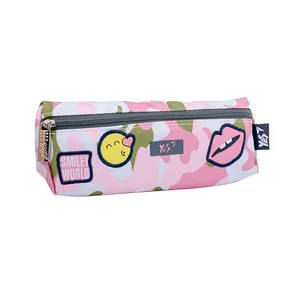 Soft pencil case "YES" /532924/ UN-01 "Smiley World" Military girl (1/180)