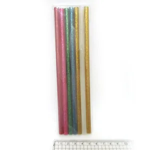 Glue for heat gun with glitter "JO" /0251-MIX/ 7 pcs., d=0.7cm, L=18cm, 7 pcs. (1/280)