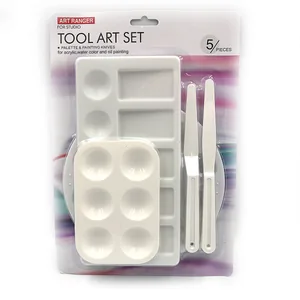 Art set /EPKP02B/ "JO" palette 3 pcs + palette knife 2 pcs (1/6/24)
