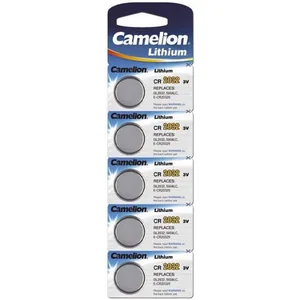 Батарейка "Camelion" /CR 2032/5bl/640/122/ lithium, 3V, монетка 20*3,2мм (5/50)