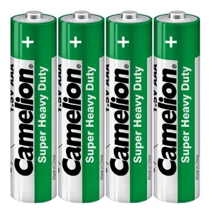 Батарейка "Camelion" /R03/4shrink (green)/471/543/ сольова, 1,5V, мізинчик (4/60)