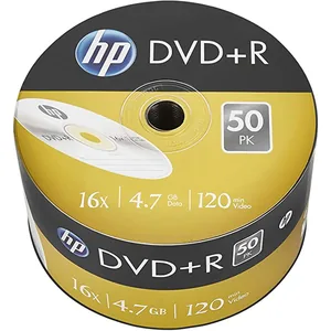 Диск DVD+R  HP 4.7GB  16x, Bulk/50
