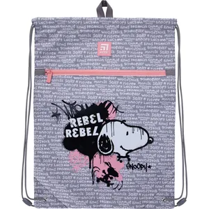 Shoe bag "Kite" /SN21-601L/ with pocket, Snoopy (47907) (1/25/100)