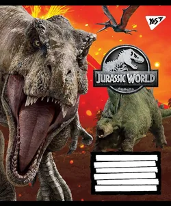 Student's notebook "YES" 60 sheets == /765406/ "Jurassic World. Genetic failure" (10/160)
