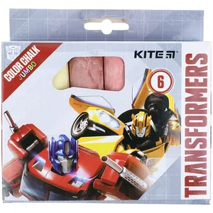 Colored chalk 6 pcs. JUMBO "Kite" /TF21-073/ "Transformers" (1/20/60)
