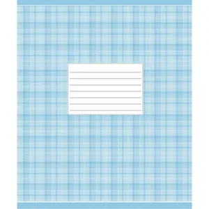 Student's notebook "Schoolboy" 24 sheets == /2578L/ "Blue tartan" (25/200)