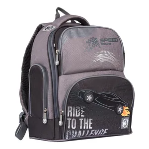 Backpack "YES" /558737/ S-30 Juno Max "Ride to the challenge", gray (1/10)