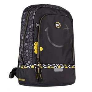 Рюкзак "YES" /552274/ TS-79  "Smiley World.Black&Yellow", чорний (1/10)