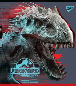 Зошит уч. "YES" 18арк.# /765317/ "Jurassic world. Science gone wrong" Ірідіум+гібрід.виб.лак (10/200)