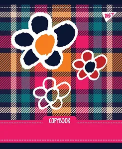 Зошит уч. "YES" 18арк.# /765196/ "Tartan fun" виб.гібрід.лак (10/200)