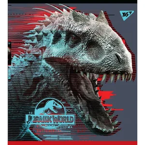 Зошит уч. "YES" 24арк.# /765321/ "Jurassic world. Science gone wrong" Ірідіум+гібр.виб.лак (10/160)