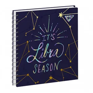 Sketchbook 150*150/64 "YES" /151631/ CLEAN, 7 PCS, double spiral "Etta Vee Cosmos" lam.soft-touch+fol.z (3/60)