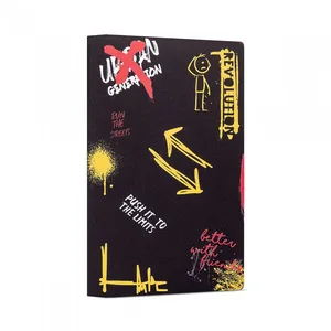 Diary A5 nedat "Yes" /252103/ "Breakthrough-creative" Cool as not to be cool" soft, 288 pages, (1/14)