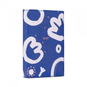 Diary A6 nedat "Yes" /252100/ "Ultramarine flowers art" hard, 320 pages. (1/16/32)