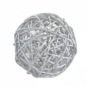 Ball "Yes! Fun" /973314/ rattan silver, d-10cm (1/120)
