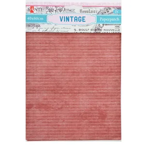 Paper for wrapping gifts and decoupage "Santi" /952487/ Vintage, 2 sheets. 40*60 cm (1/50/200)