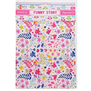 Paper for wrapping gifts and decoupage "Santi" /952491/ Funny, 2 sheets. 40*60 cm (1/50/200)