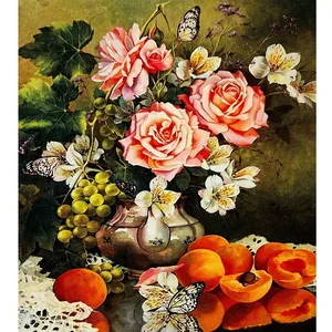 Diamond mosaic "JO" /GB70722/ "Summer still life" roll, 30*40cm