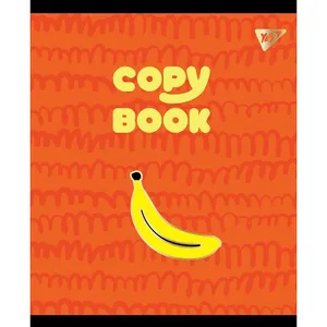 Student's notebook "YES" 12 sheets # /765136/ "Doodle fun" soft touch+foil gold (10/250)