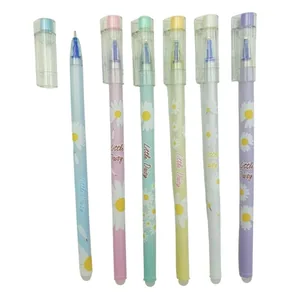Pen "Write-erase" "JO" "Flowers" /1817-2/ blue mix (12/144)
