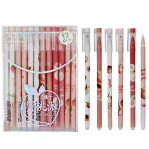 Pen "Write-erase" "JO" "Apple" /1804-2-QX/ blue mix (12)