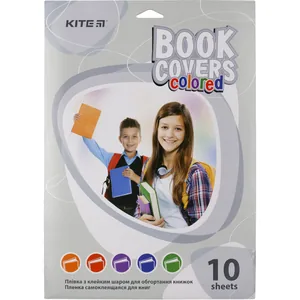 Self-adhesive film for books "Kite" /K20-308/, 50*36 cm, 10 pcs., mix (1/40)