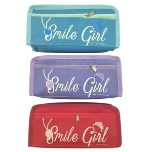 Пенал "JO" /P-L2104/ 2 відд. Smile girl OPP  (1/12)