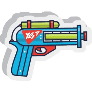Eraser "Yes" /560569/ "Blaster" shaped (51/306/1224)