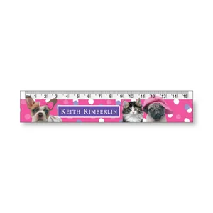 Ruler 15cm "YES" /370601/ "Keith Kimberlin" (1/20/100)